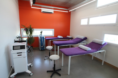 espace cardio et banquettes
